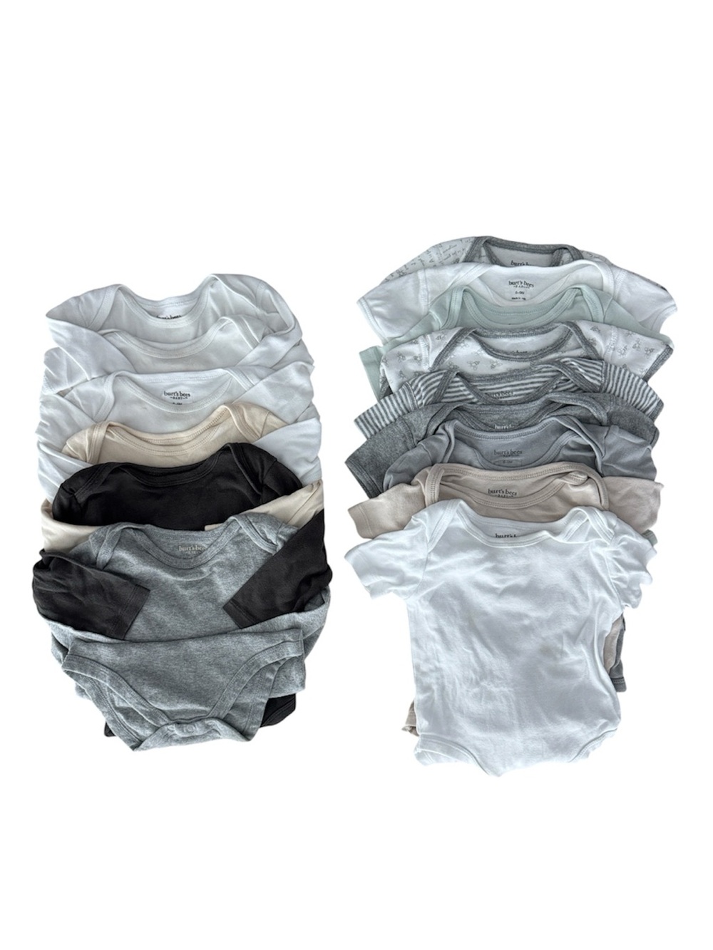 Burt’s bees Neutral Baby Long/Short sleeve Onesie Bundle (15pcs)